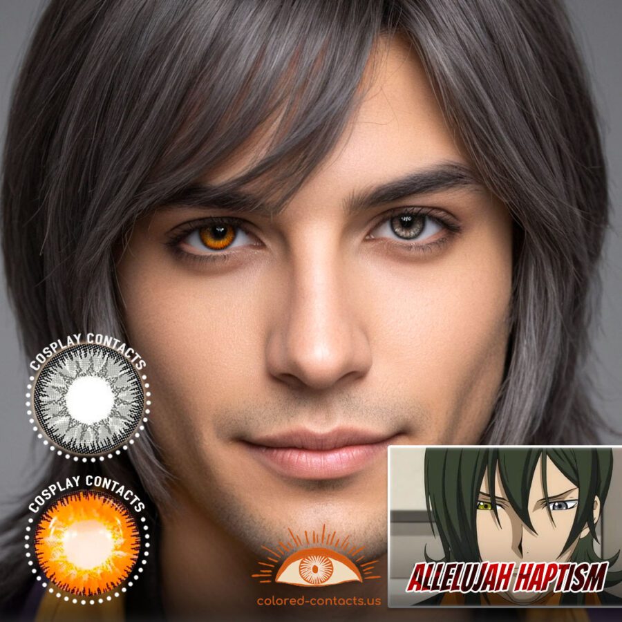Allelujah Haptism Cosplay Heterochromia Contact Lenses
