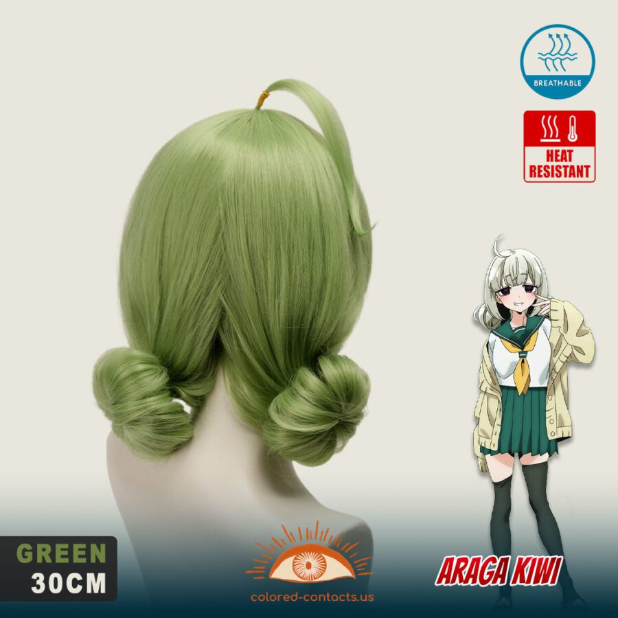 Mahoako: Araga Kiwi Cosplay Wig - Image 3
