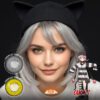 Cammot Cosplay Heterochromia Contact Lenses - Colored Contacts Cammot Cosplay Heterochromia Contact Lenses