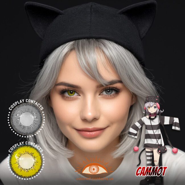 Cammot Cosplay Heterochromia Contact Lenses