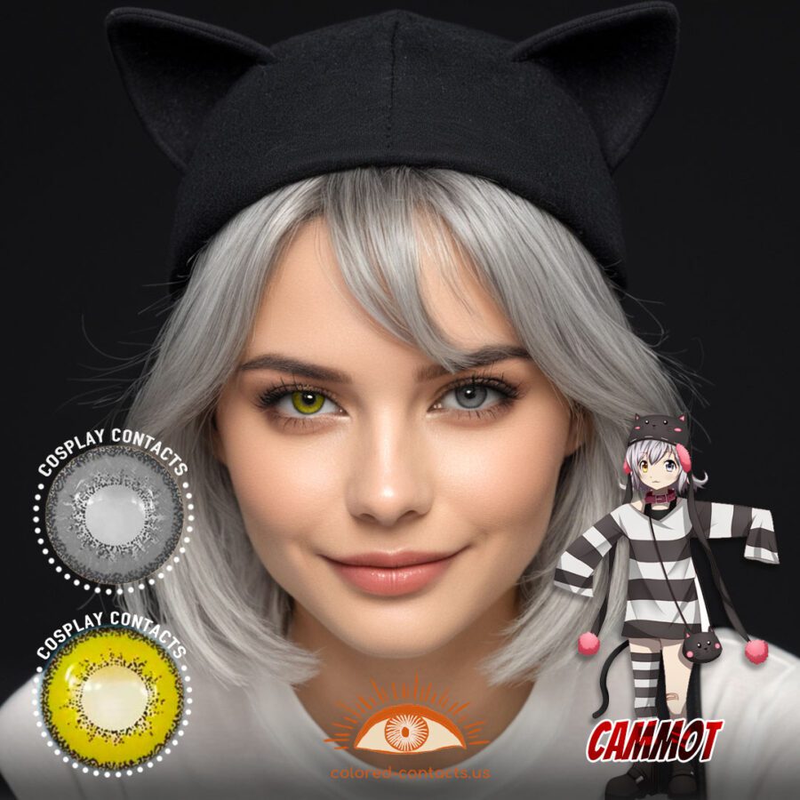 Cammot Cosplay Heterochromia Contact Lenses