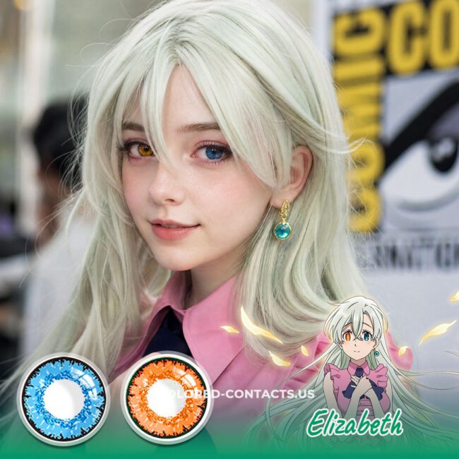 Elizabeth Liones Cosplay Contact Lenses