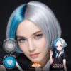 Euclase Cosplay Heterochromia Contact Lenses
