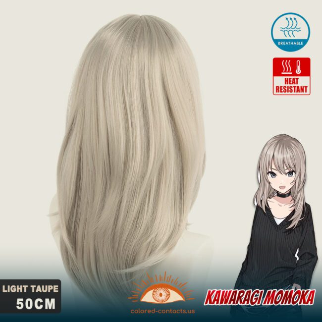 Kawaragi Momoka Cosplay Wig - Colored Contacts Kawaragi Momoka Cosplay Wig Premium Colored Contact Lenses