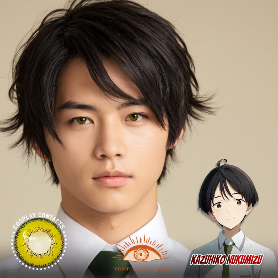 Kazuhiko Nukumizu Cosplay Brown Contact Lenses