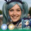 Lucia Nahashi Cosplay Heterochromia Contact Lenses Premium Colored Contact Lenses