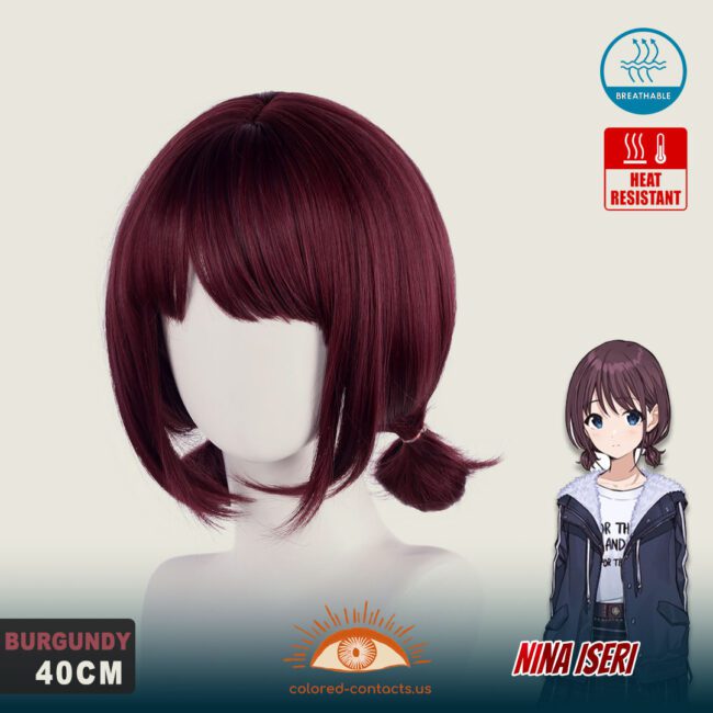 Girls Band Cry: Nina Iseri Cosplay Wig - Colored Contacts Girls Band Cry: Nina Iseri Cosplay Wig Premium Colored Contact Lenses