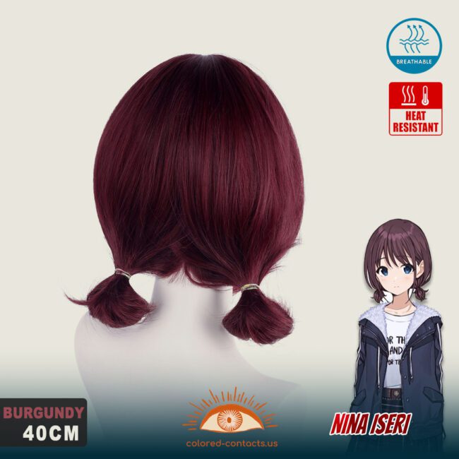 Girls Band Cry: Nina Iseri Cosplay Wig - Colored Contacts Girls Band Cry: Nina Iseri Cosplay Wig Premium Colored Contact Lenses