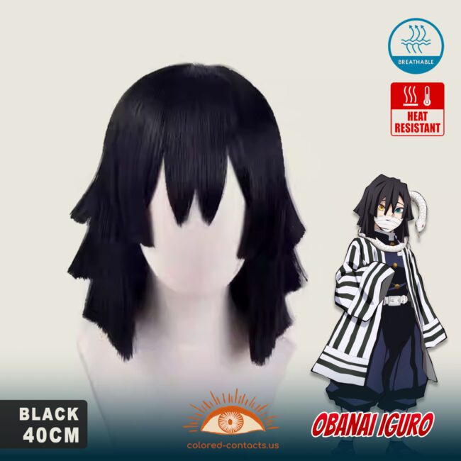 Obanai Iguro Cosplay Wig