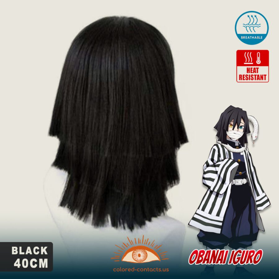 Obanai Iguro Cosplay Wig - Image 2