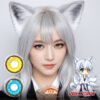 Soushi Miketsukami Cosplay Heterochromia Contact Lenses
