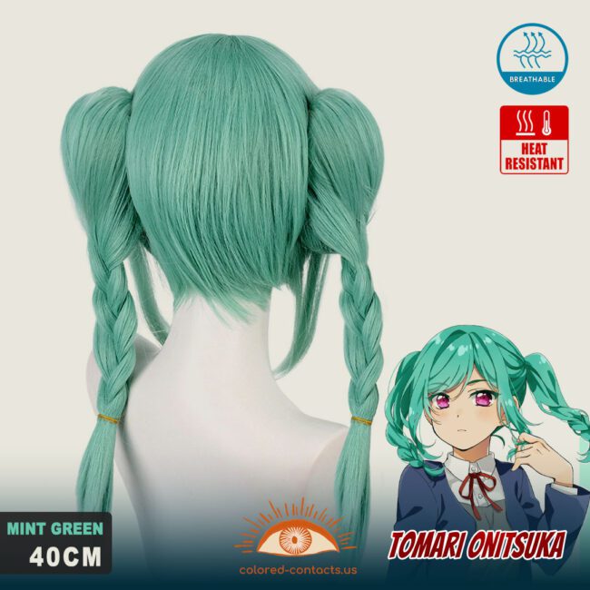 Tomari Onitsuka Cosplay Wig Premium Colored Contact Lenses