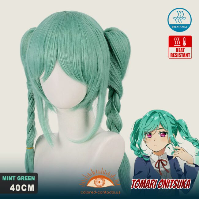 Tomari Onitsuka Cosplay Wig Premium Colored Contact Lenses