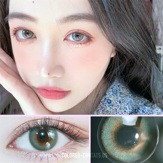 Emerald Basilic Green Contact Lenses - Colored Contacts Emerald Basilic Green Contact Lenses Premium Colored Contact Lenses