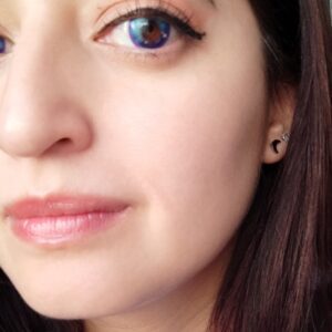 Aurora Dream Galaxy Blue Contact Lenses photo review