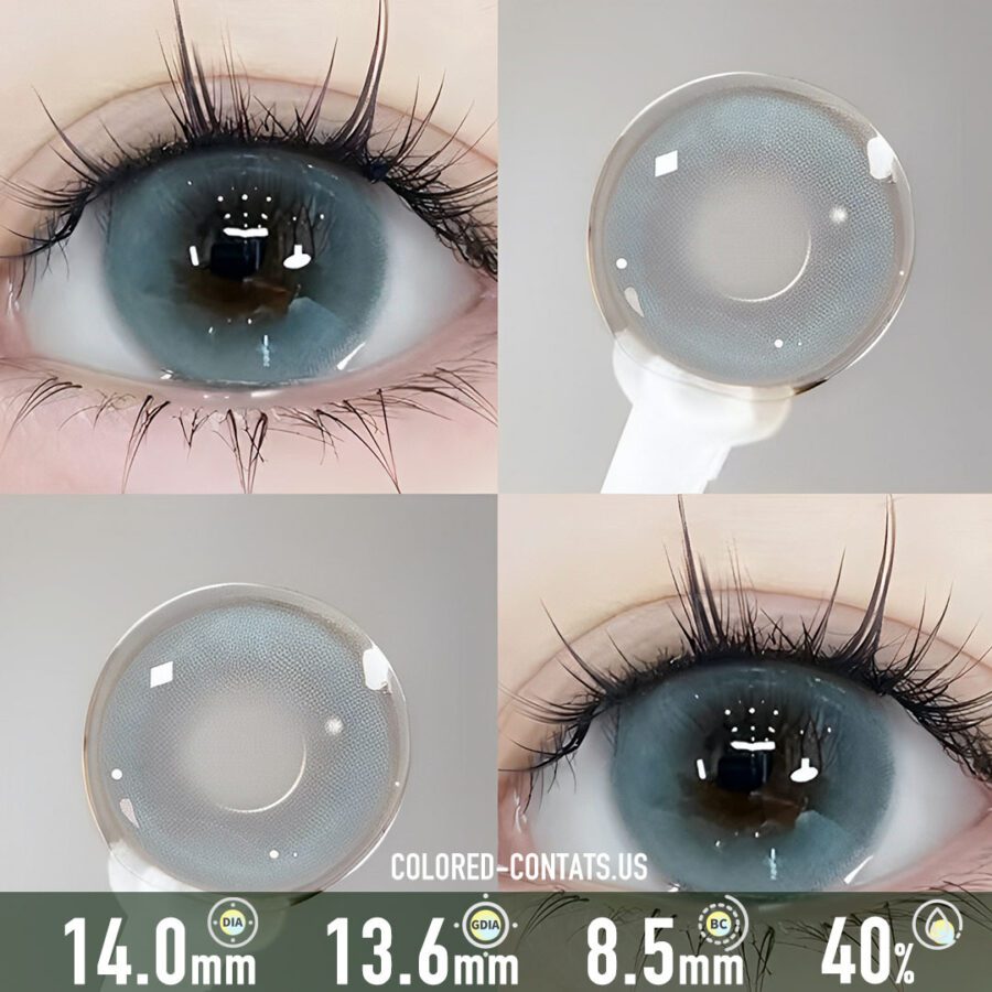 Arctic Mist Blue Contact Lenses