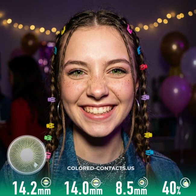 Asa Green Contact Lenses