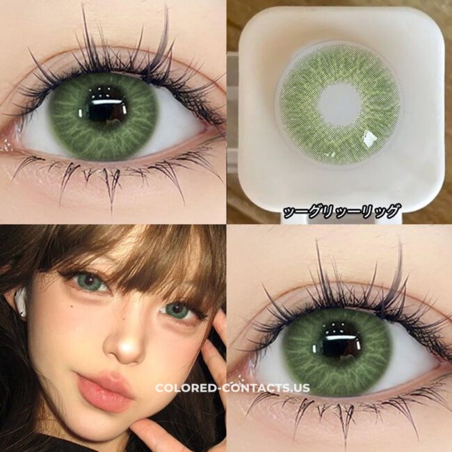 Asa Green Contact Lenses