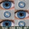 Azure Dream Blue Contact Lenses - Colored Contacts Azure Dream Blue Contact Lenses