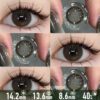 Chocolate Enigma Brown Contact Lenses - Colored Contacts Chocolate Enigma Brown Contact Lenses