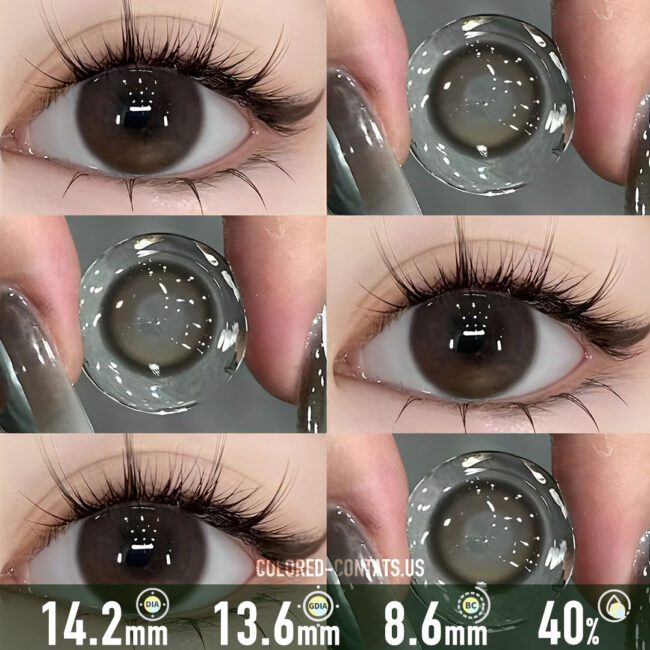 Chocolate Enigma Brown Contact Lenses