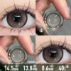 Condensed Mocha Brown Contact Lenses - Colored Contacts Condensed Mocha Brown Contact Lenses