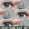 Crystal Mint Green Contact Lenses - Colored Contacts Crystal Mint Green Contact Lenses