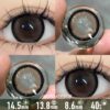 Desert Rose Mocha Fade Contact Lenses - Colored Contacts Desert Rose Mocha Fade Contact Lenses