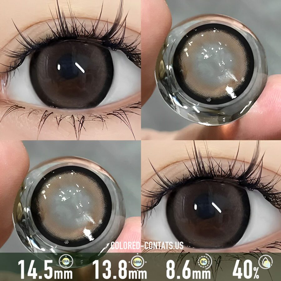 Desert Rose Mocha Fade Contact Lenses