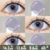 Dreamy Champagne Violet Contact Lenses - Colored Contacts Dreamy Champagne Violet Contact Lenses