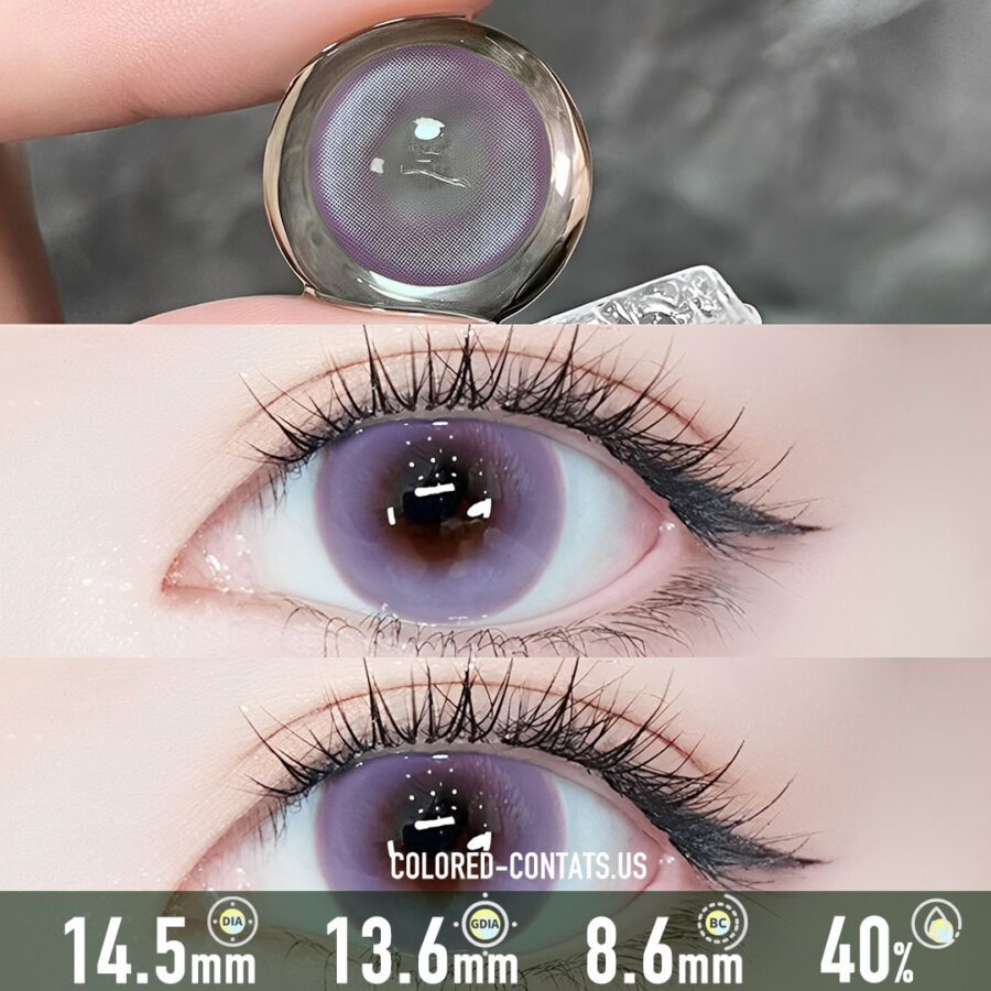 Enchanted Canterbury Lavender Contact Lenses
