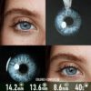 Flirting Blue Contact Lenses - Colored Contacts Flirting Blue Contact Lenses