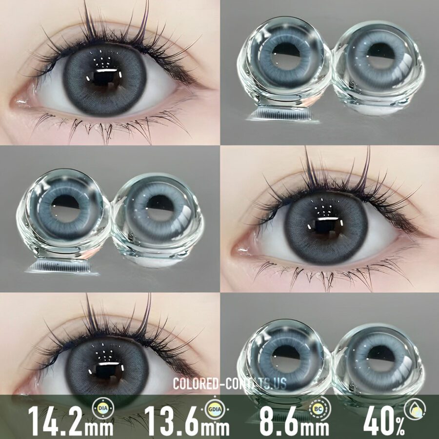 Frost Mystery Blue Contact Lenses