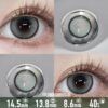Icy Ocean Blue Contact Lenses - Colored Contacts Icy Ocean Blue Contact Lenses