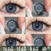 Lollipop Crystal Blue Contact Lenses - Colored Contacts Lollipop Crystal Blue Contact Lenses