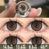 Lychee Grain Hazel Contact Lenses - Colored Contacts Lychee Grain Hazel Contact Lenses