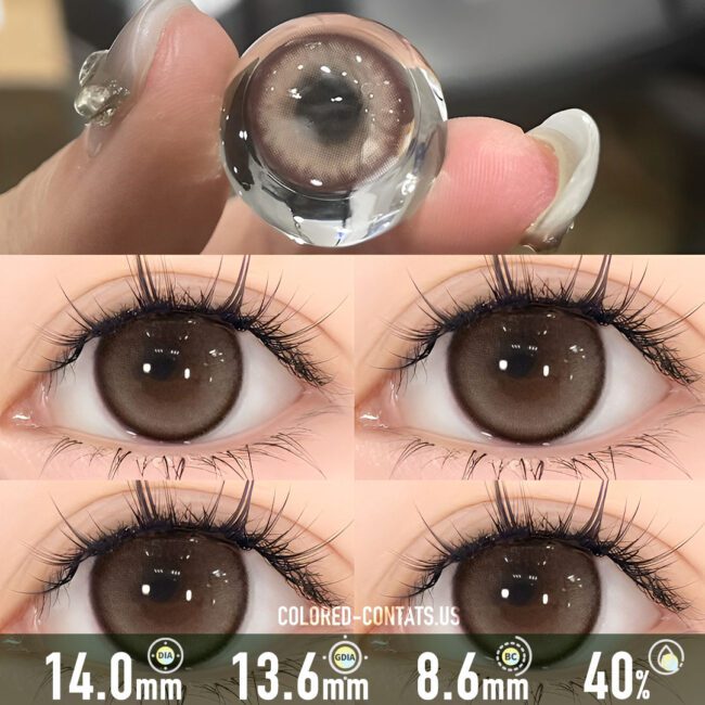 Lychee Grain Hazel Contact Lenses