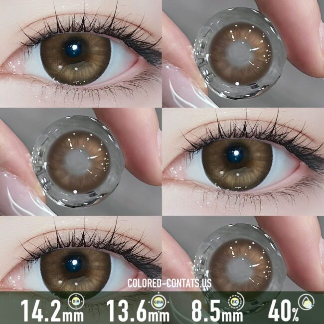 Maple Sugar Brown Contact Lenses