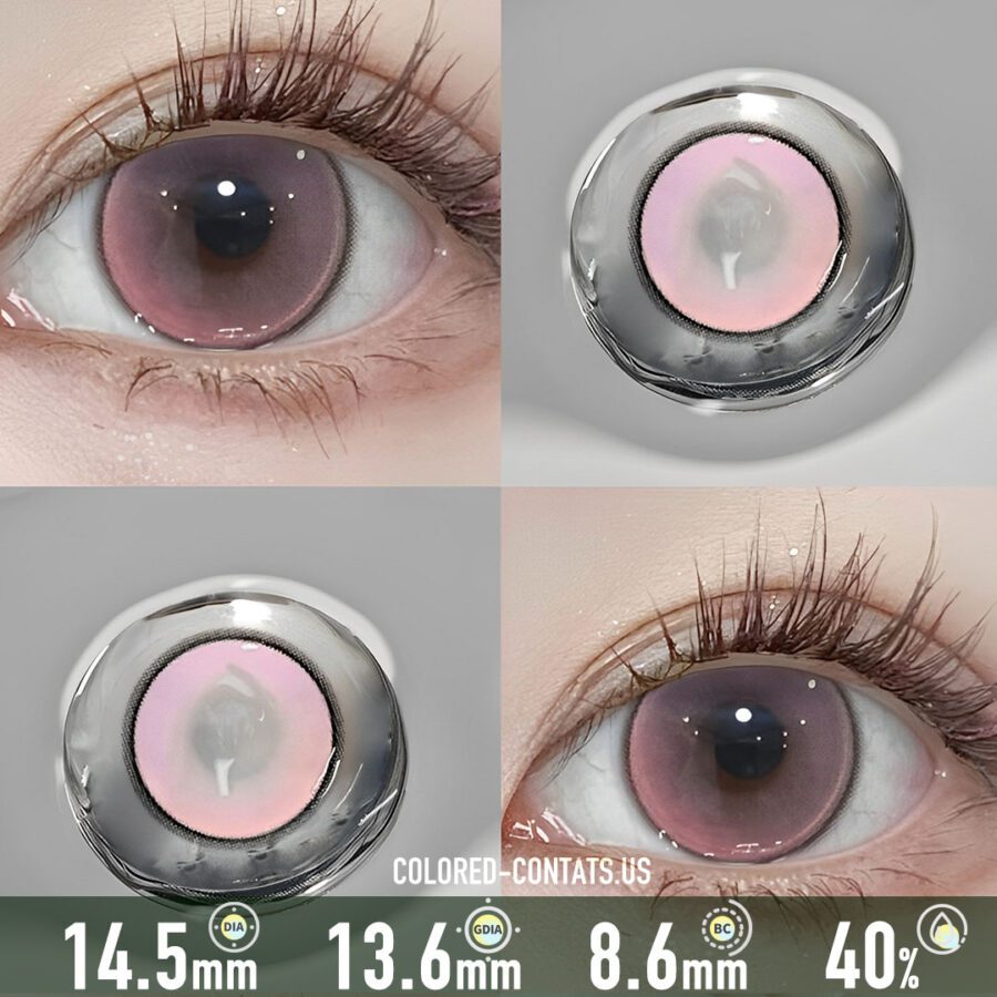 Milky Way Dream Pink Contact Lenses