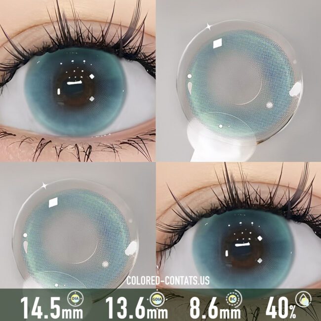 Misty Highland Turquoise Contact Lenses