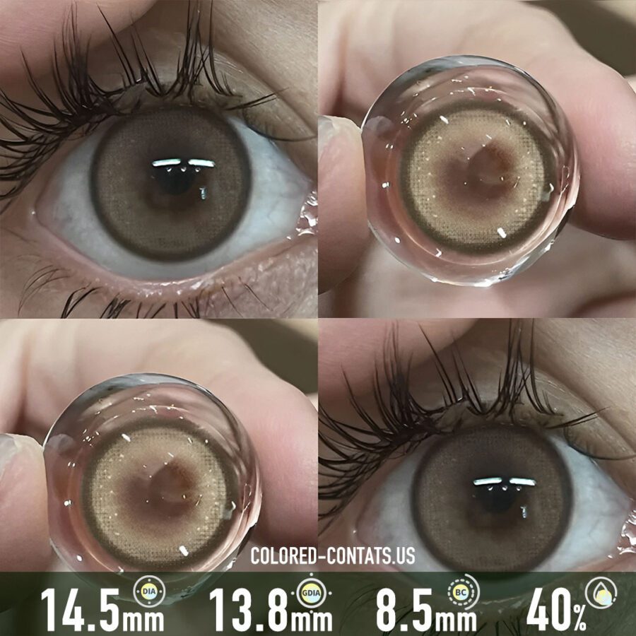 Mocha Mist Contact Lenses