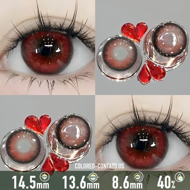 Mystical Tower Rose Contact Lenses