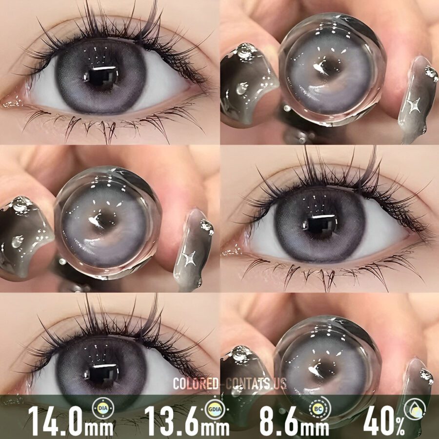 Nocturnal Queen Purple Contact Lenses