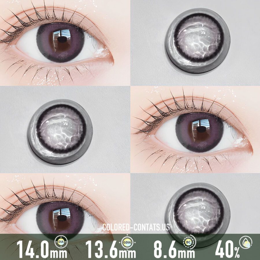 Regal Amethyst Purple Contact Lenses