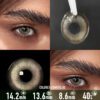 Ripple Gray Contact Lenses - Colored Contacts Ripple Gray Contact Lenses
