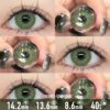 Serpent Queen Emerald Contact Lenses - Colored Contacts Serpent Queen Emerald Contact Lenses