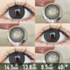Silver Cloud Grey Contact Lenses - Colored Contacts Silver Cloud Grey Contact Lenses