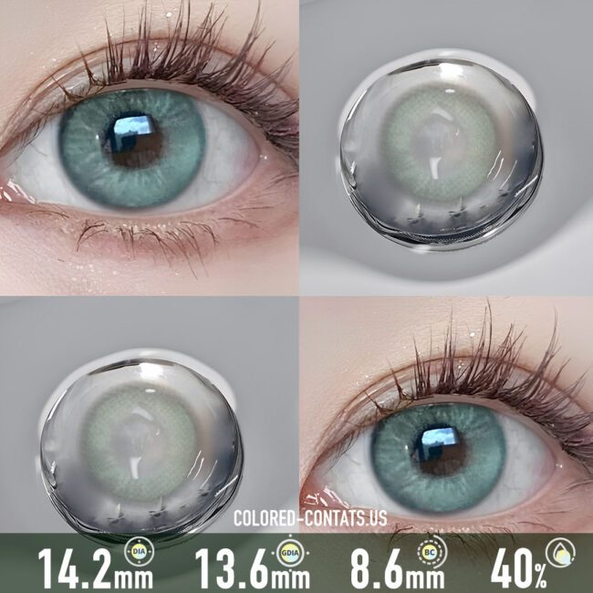 Soft Spring Green Contact Lenses