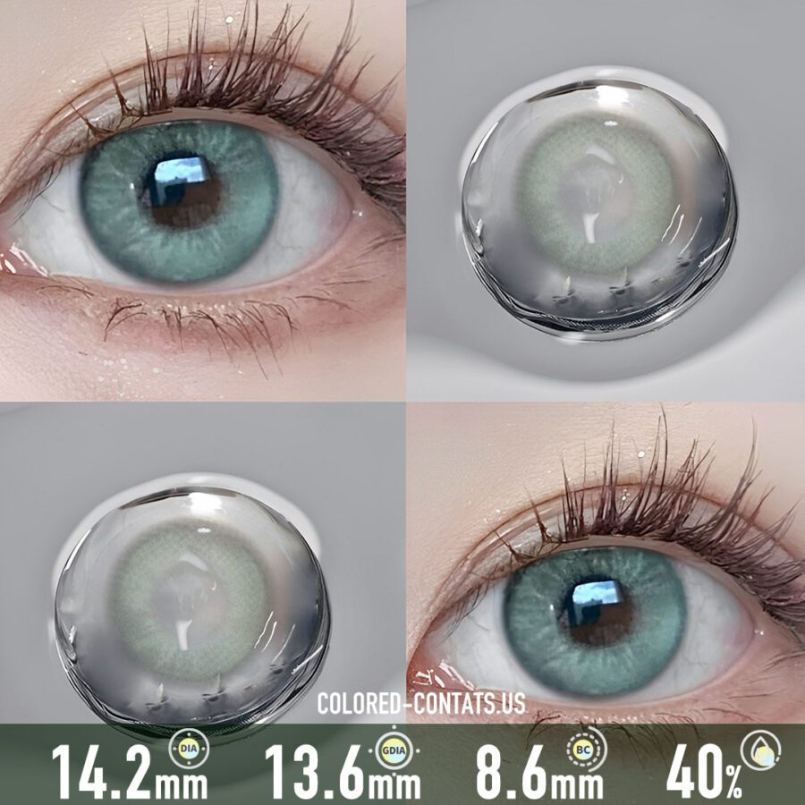 Soft Spring Green Contact Lenses