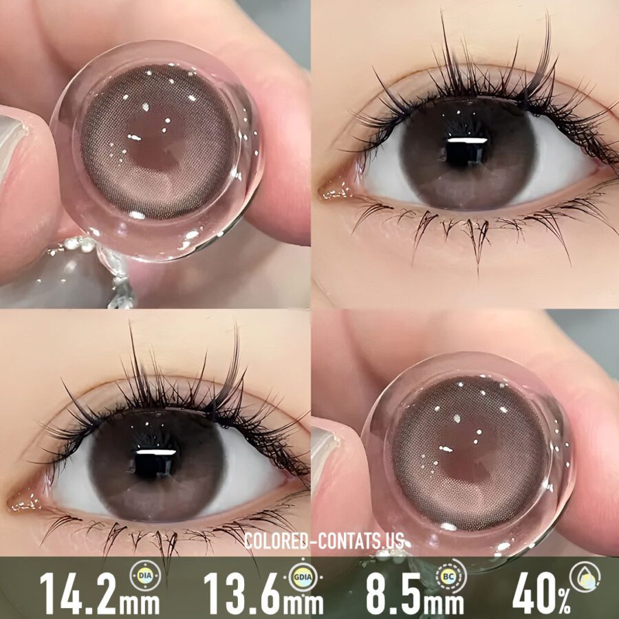 Velvet Brown Contact Lenses